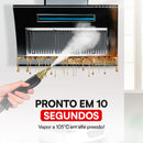 [LEVE 2 PAGUE 1] Limpador a Vapor Pressurizado Turbo - Limpeza Profunda